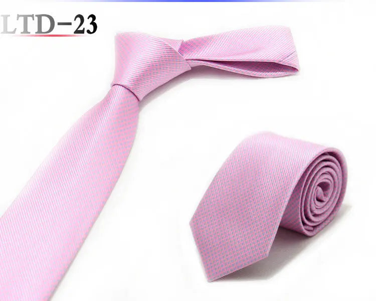 Cravatta da uomo da 7cm , a righe a pois formali e classiche