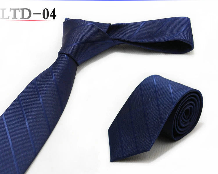 Cravatta da uomo da 7cm , a righe a pois formali e classiche