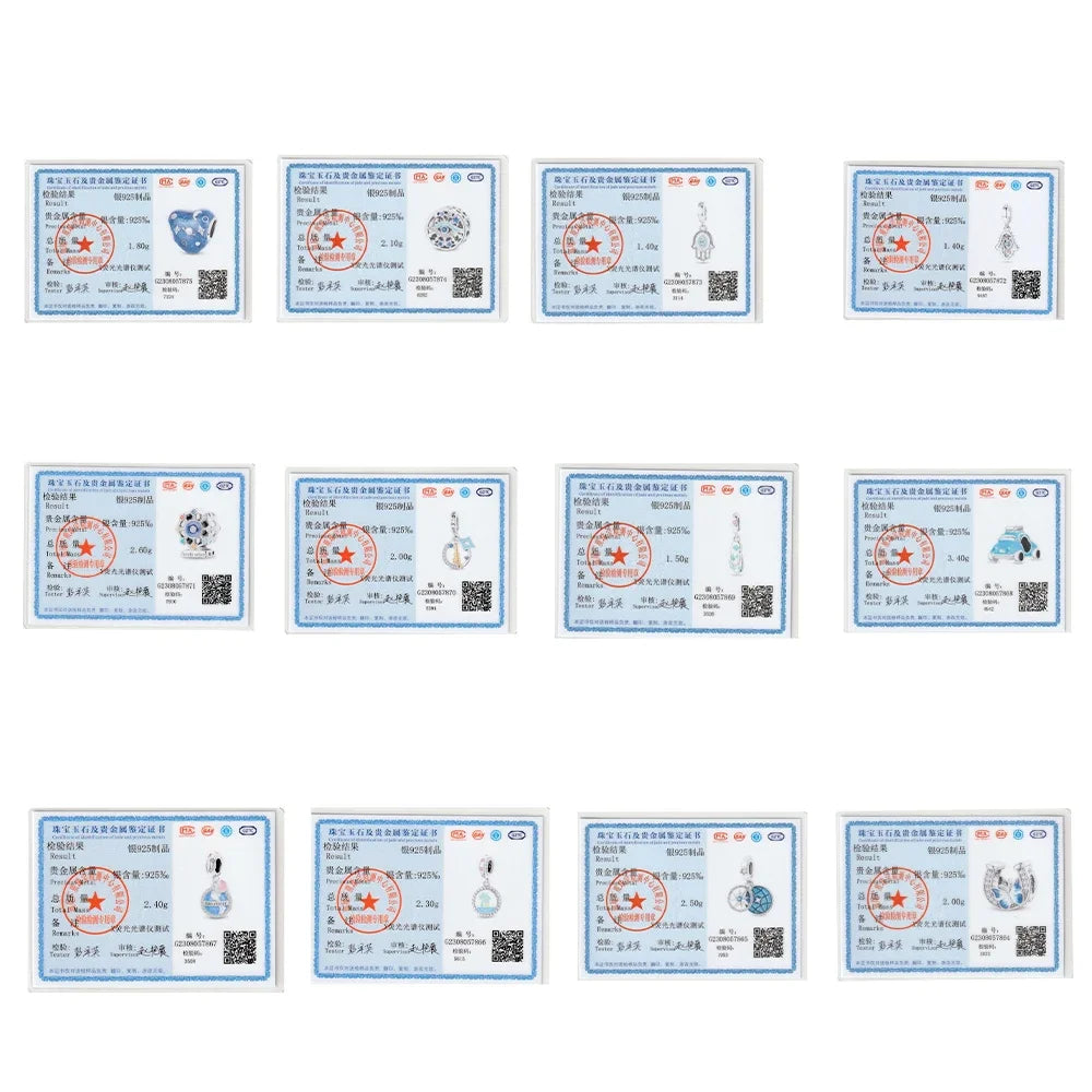 Original Charms 925 Sterling Silver Pink Butterfly Locking Chain Beads Fit Bracelet Women Jewelry Making Diy Fine Gift Accessory