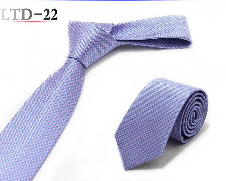 Cravatta da uomo da 7cm , a righe a pois formali e classiche