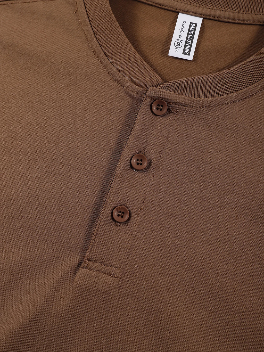 France Letter Creativity Prints Henley Shirts Men Henery Neck Basic Clothing Street Classic T Shirt Casual Bottoming Long Sleeve