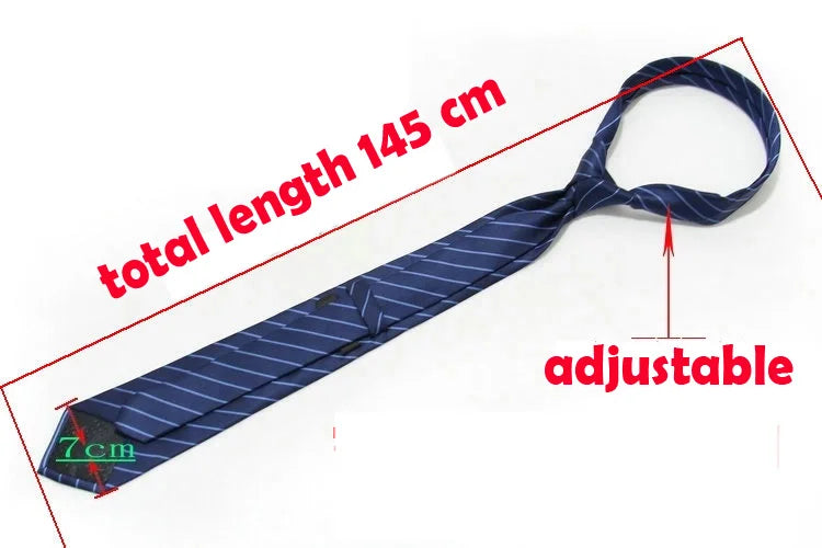 Cravatta da uomo da 7cm , a righe a pois formali e classiche