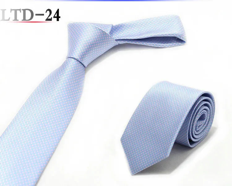 Cravatta da uomo da 7cm , a righe a pois formali e classiche