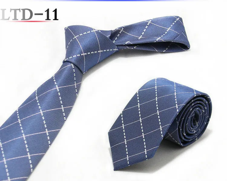 Cravatta da uomo da 7cm , a righe a pois formali e classiche