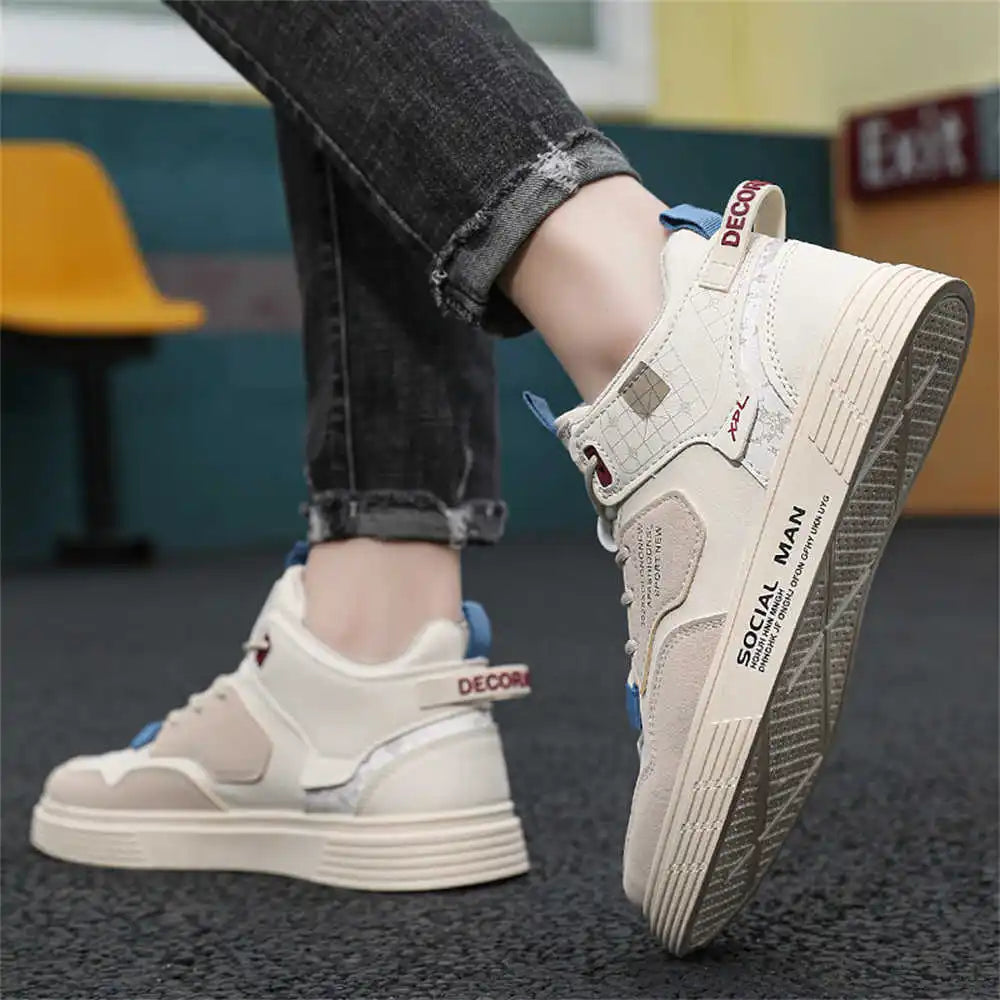 Autumn-spring Size 40 Spring Sneakers For Men Woven Best Men's Tennis Shoes Sneakers Sport Tenisse Industrial Sewing