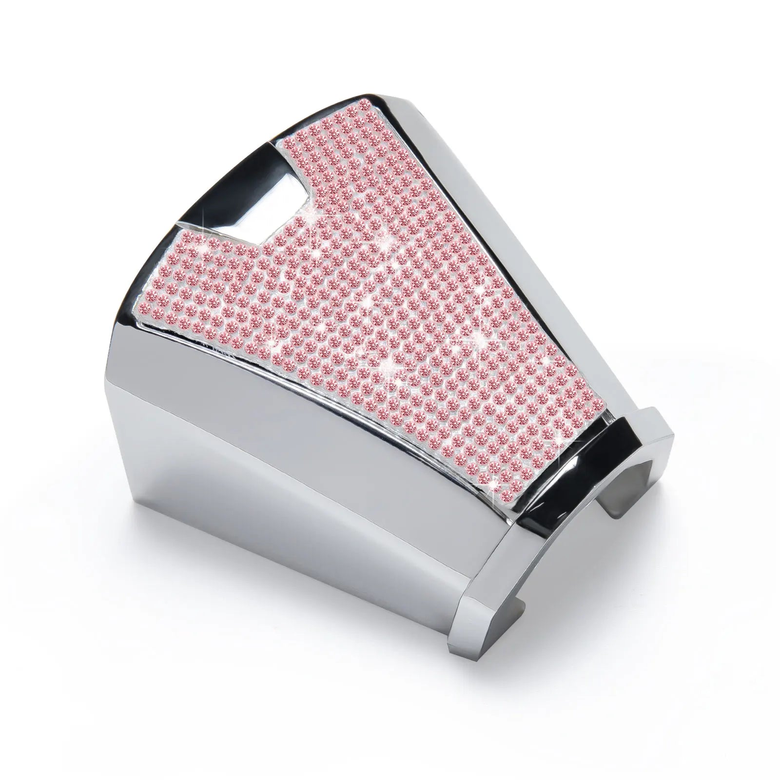 Pink Solid Paisley 8cm Silk Ties for Men with Luxury Plastic Tie Buckle Handkerchief Cufflinks Business Wedding Party Accessory