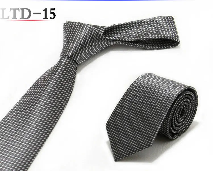 Cravatta da uomo da 7cm , a righe a pois formali e classiche